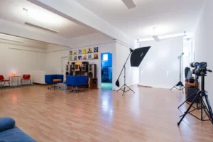Set fotografico e zona relax